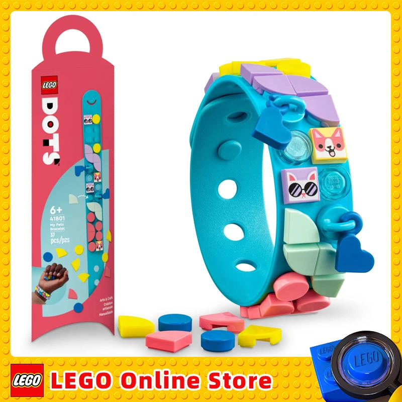 LEGO DOTS gelang hewan peliharaan saya 41801 41802 gelang unicorn