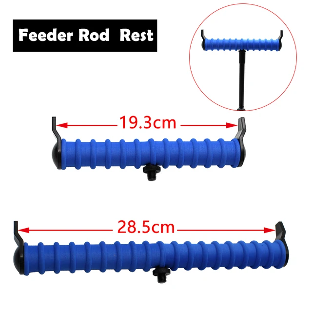 1pcs Carp Fishing Tackle Feeder Blue Rod Rest (S/L) Alu Alloy Rod Pod Holder  Stick Bracket For Carp Fishing Accessories - AliExpress