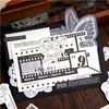 Journal GO 30pcs Flowers Frame Paper Scrapbooking Boarder Photo Paper Collage Card Decor Junk Journal Album DIY Materials 5