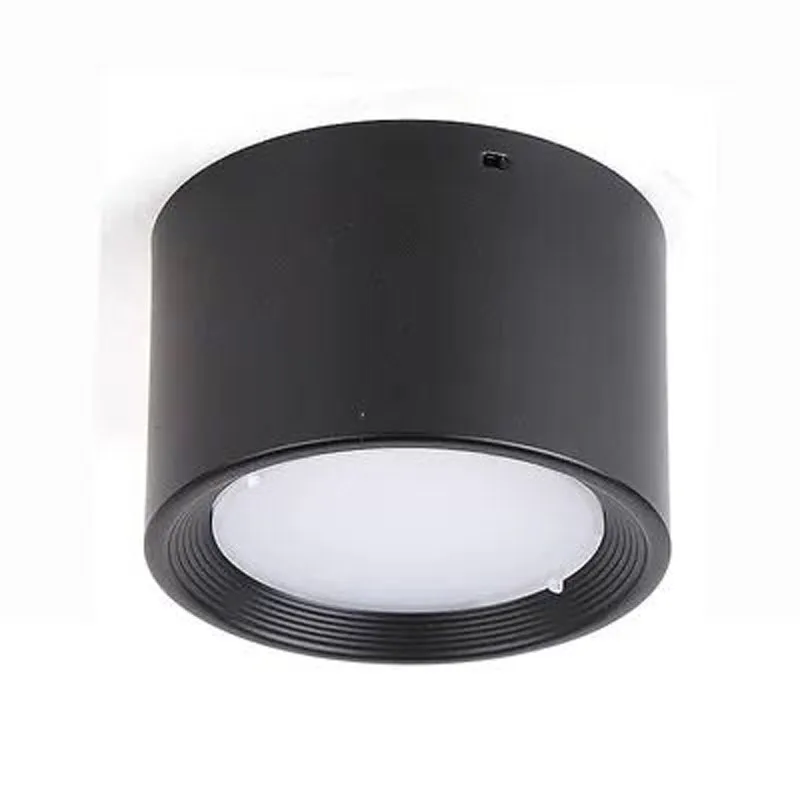 Dimmable no-hole surface mounted 12W 15W LED downlight 110V 220V ceiling light 5W 7W 9W cob led spotlight ceiling light led downlight ceiling lamps