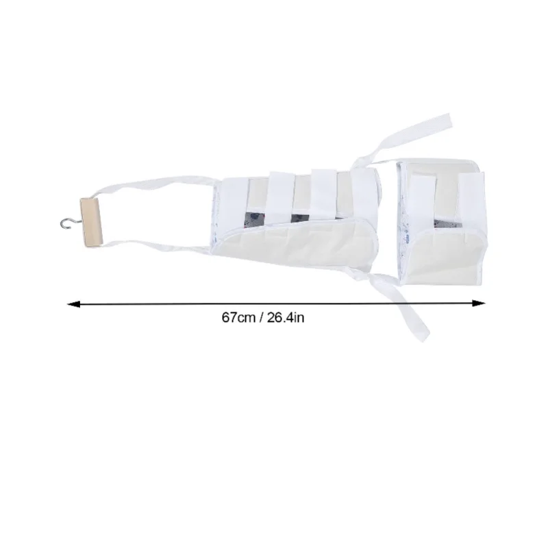 하체 견인 스트랩 골절 교정 회복 다리 고정 스트랩 브레이스 (67cm)