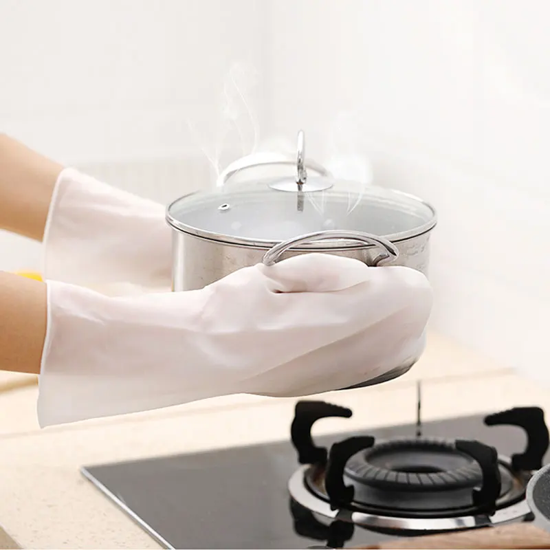 (🔥Hot Sale Now-48% Off)silicone Dish Washing Gloves