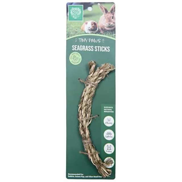 Tiny Paws Seagrass Play Pack for Guinea Pig Rabbit Bunny Toys Hideout Tunnel Cage Accessories