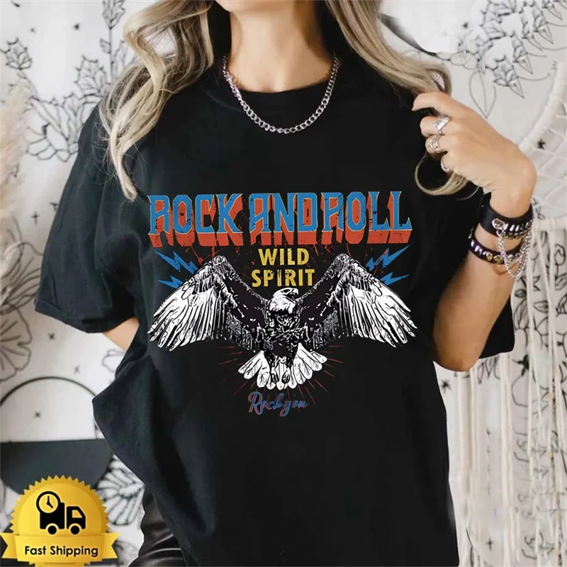 

Модная женская одежда с принтом дикого духа, повседневная трендовая Милая одежда, футболка, Женская забавная футболка с принтом.