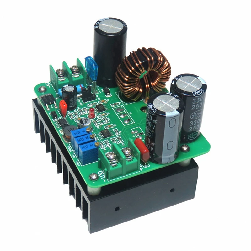 

BT900W DC-DC 8V-60V To 12V-130V 15A Регулируемый Модуль источника питания высокой мощности