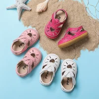 Baby Shoe Sandals for Girls Summer New Genuine Leather Baby Sandals Baby Walking Shoes 0-3Year Old Soft Sole Kdis Shoe Sandalias 6