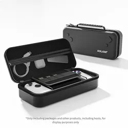 Aolion EVA Hard Carrying Case for Handheld Game Console with Inner Storage Compartment and Accessories Space (Black)