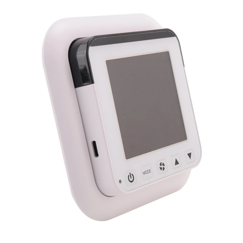 

Умный термостат Tuya Smart Life, постоянный ток 5 В, датчик влажности, сенсорный ЖК-экран, контроллер