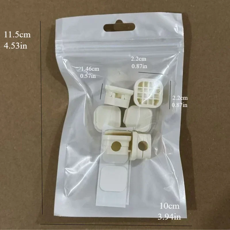 Cable Organizer Cable Clip 6pcs Magnetic Cable Organizer Wire Keeper Desktop Wall Mounted Cell Phone Data Cable Storage Fixer Clip Plug Hook