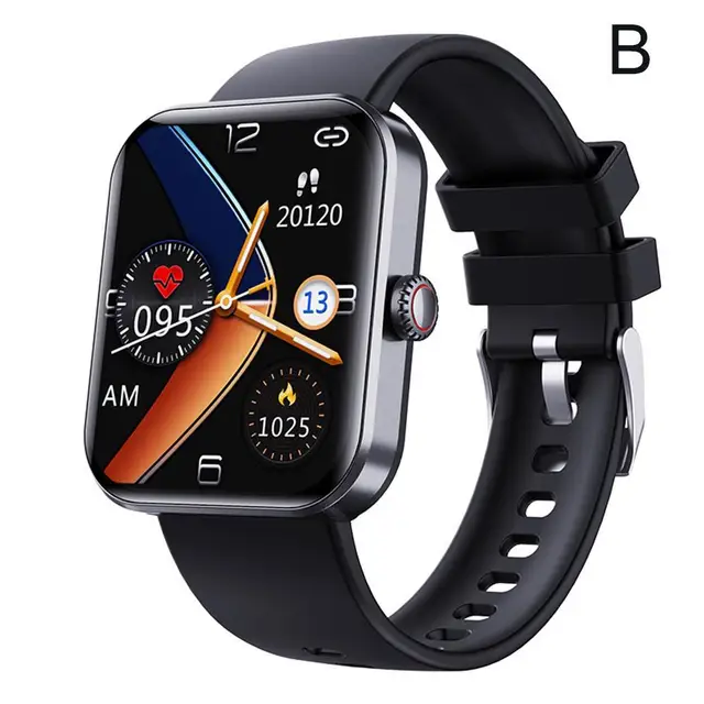 F57L Smart Watch For Men 24 Hour Heart Rate & Sleep Monitoring,50+ Sports Modes,Temperature Monitoring,Touch Screen Smartwatch