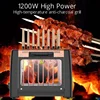 Electric Barbecue Machine 220V Electric BBQ Grill Smokeless Automatic Rotation Home Party Kebab Meat Skewer Grilling Machine 2