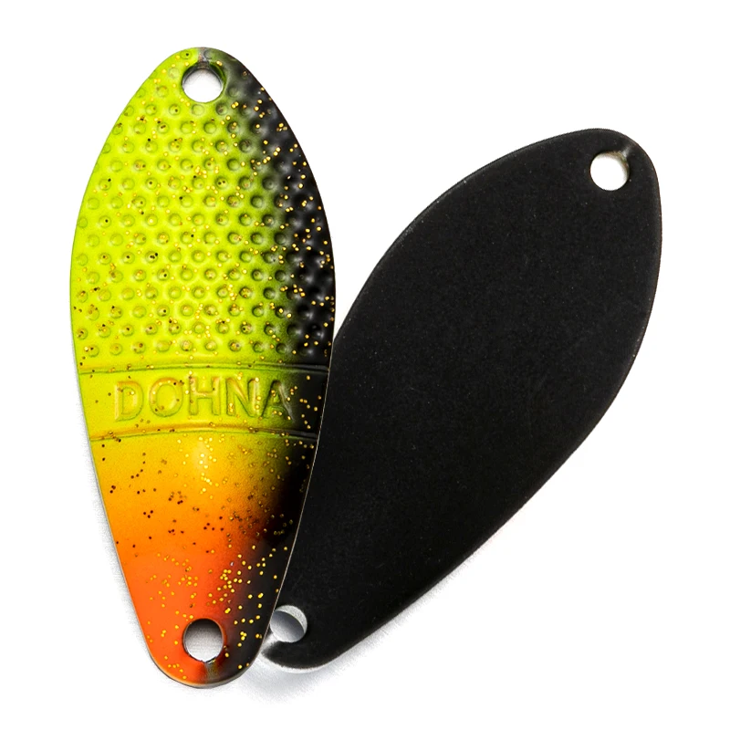 Peche Leurre Pesca Dohna Löffel 3g 30mm Bunte Löffel Köder Kupfer Stream Metall Angeln Köder Swimbait Für Forelle kopf Barsch Lachs – Detail 37