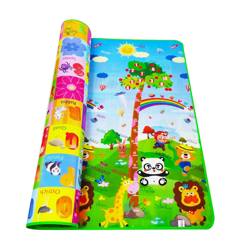 

200*180cm Baby Play Mat Crawling Mat Children Carpet Toy Kid Game Activity Gym Rug Outdoor Picnic Carpet Eva Foam Soft Floor