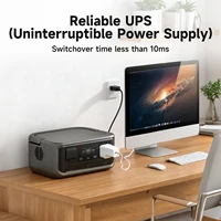 ALLPOWERS VOLIX P300, centrale électrique portable de 256 Wh, batterie LiFePO4 de 300 W, contrôle via application Bluetooth, fonction UPS, générateur solaire pour le camping, les activités de plein air et les situations d’urgence. 5