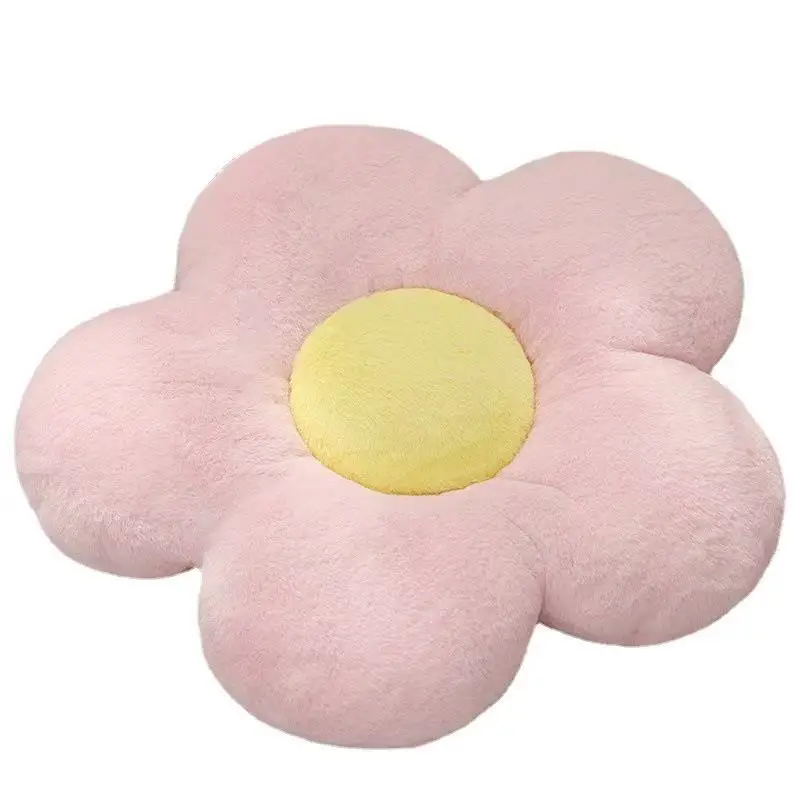 Flower Plush Throw Pillow Soft Plant Chair Cushion Living Bedroom Home Decorative Pillows Sofa Cushions Birthday Gifts