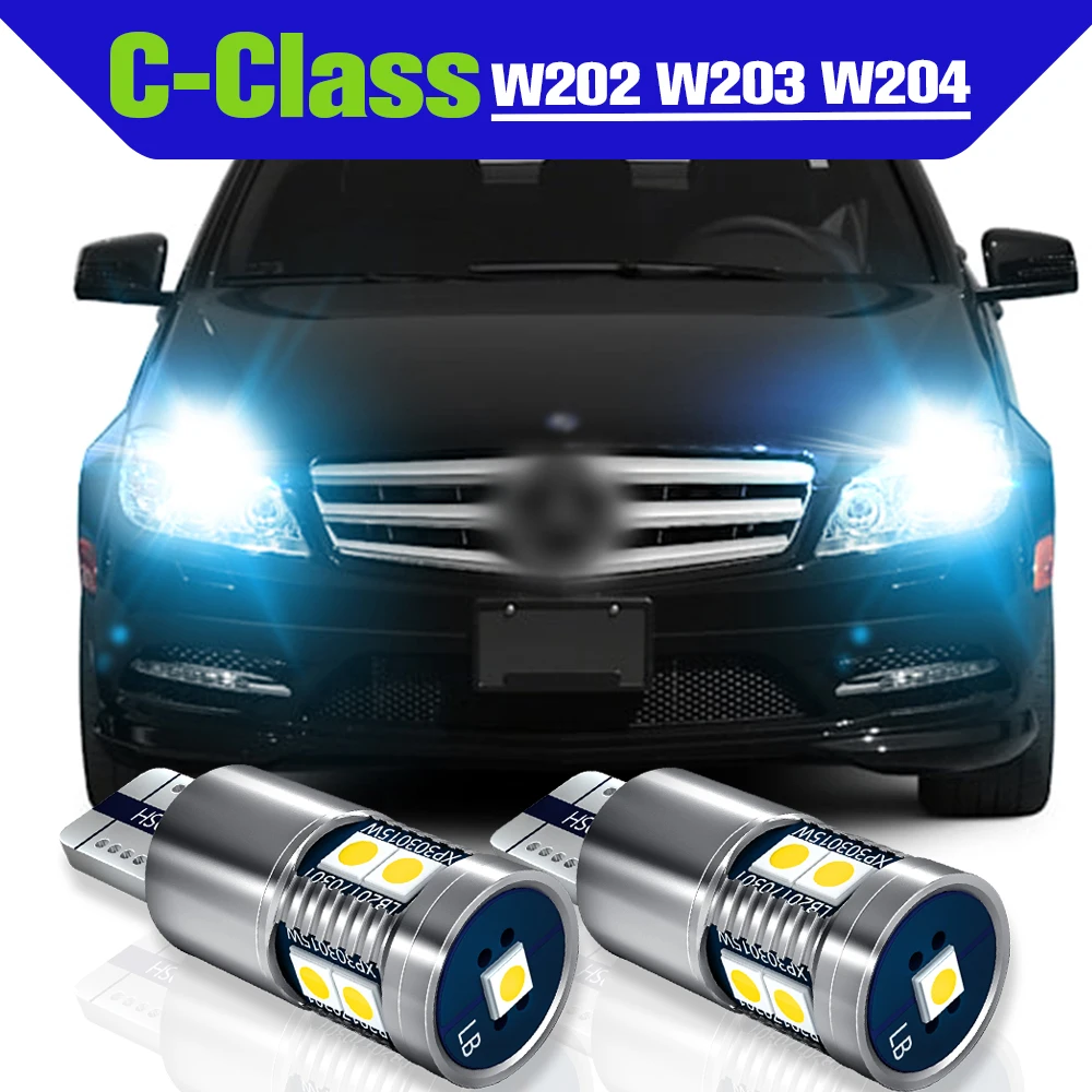 

Parking Light Accessories 2x LED Clearance Lamp For Mercedes Benz C Class W202 W203 W204 1993-2014 2009 2010 2011 2012 2013