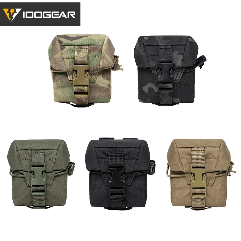 Pochette Tactique Drop Pouch IDOGEAR - Pour Porte-armure AVS, JPC, CPC