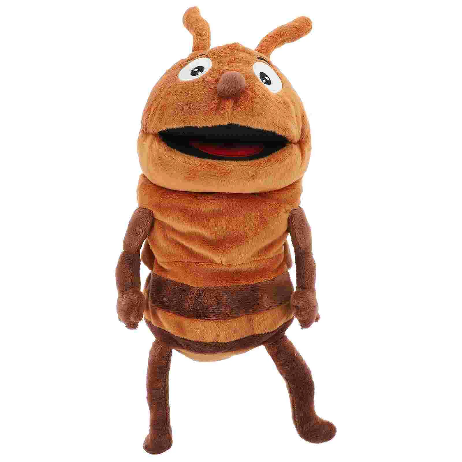 Ants Hand Puppet Plush Puppets Story Telling Kids Cosplay Cartoon Toy Early Educational Child