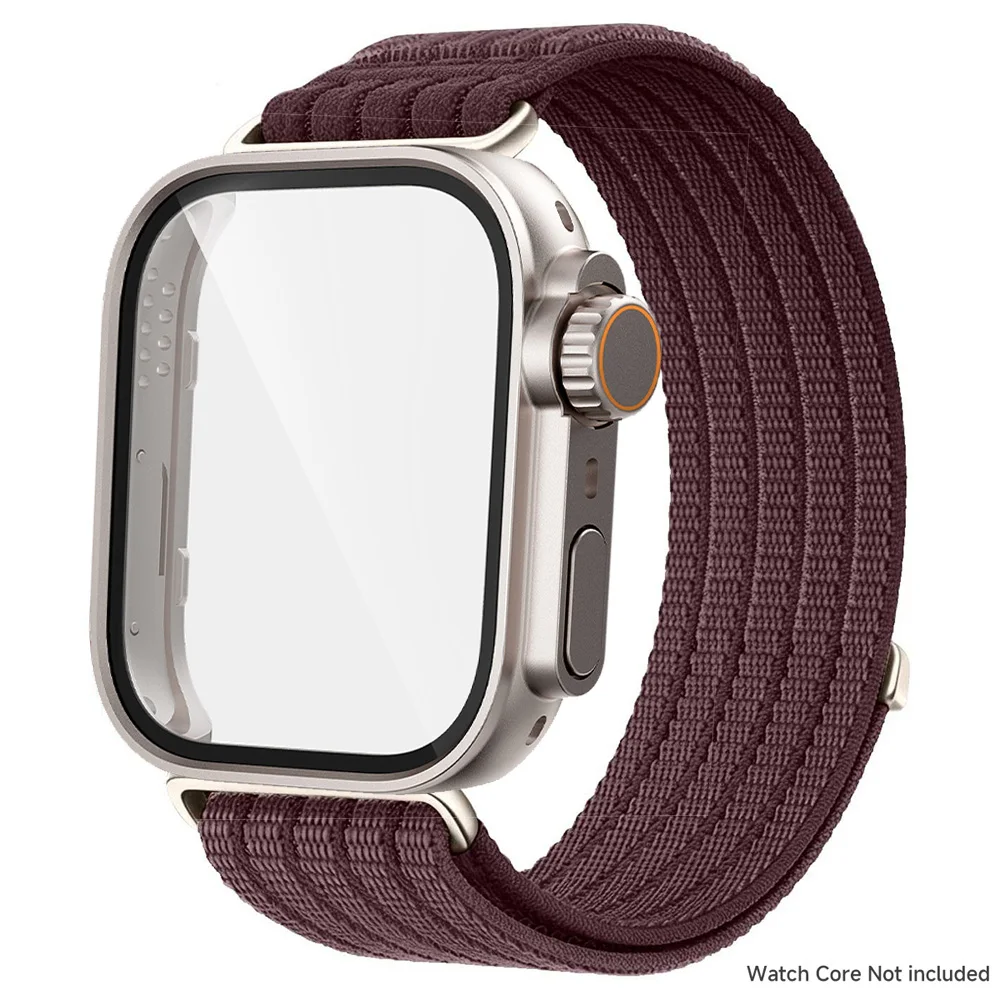 Nylon Band Bracelet with Bumper Frame Protector and Glass Screen Guard