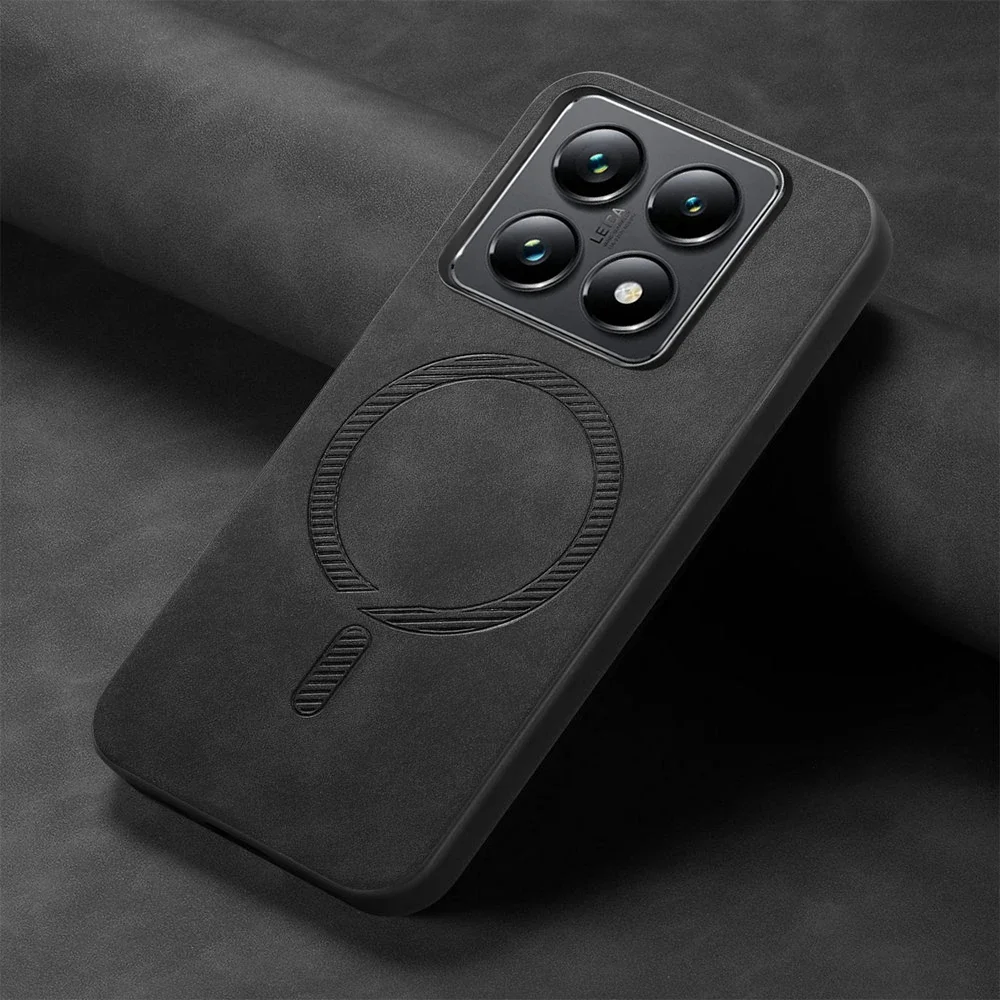 Ultra Thin Magnetic Leather Shockproof Phone Case
