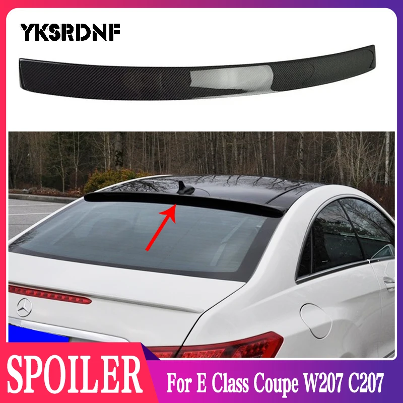 Spoiler Posteriore In Fibra Di Carbonio Stile AMG Per Mercedes Classe E W207 C207 (2 Porte, 2010-2017+)