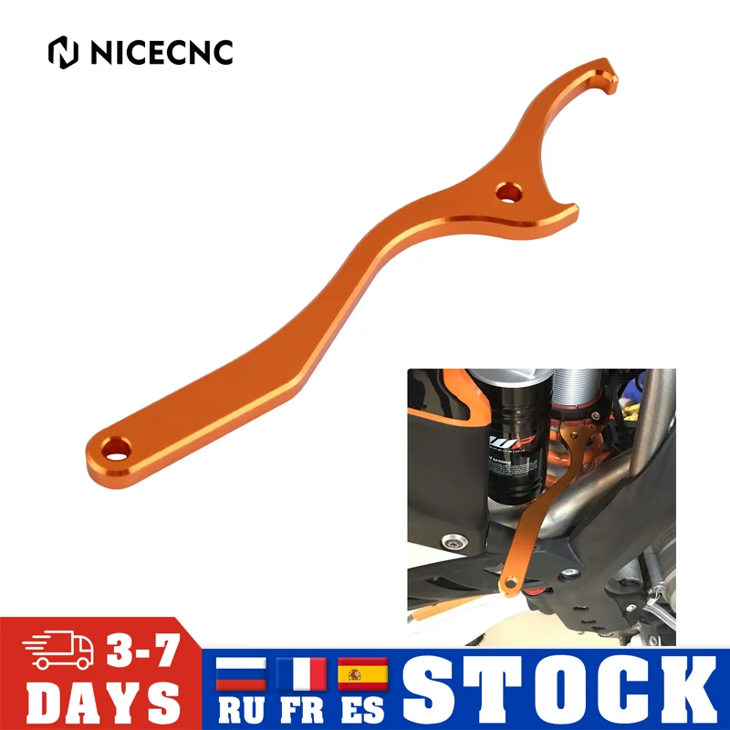 

Гаечный ключ заднего демпфирования для KTM SX 125 SX 250 SX-F 450 EXC 350 500-2015 Husqvarna TE 2012 FE 300 350-2014