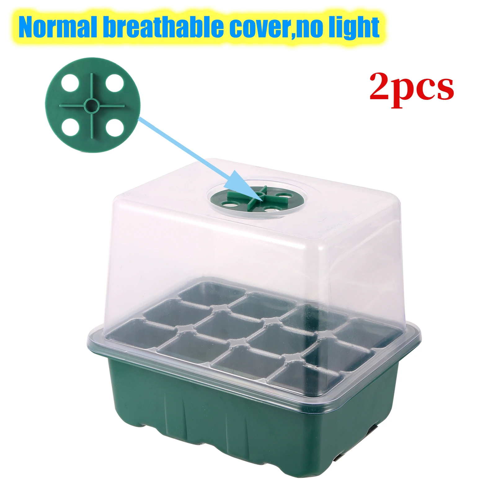 LED Grow Light for Seed Starter and Greenhouse Germination