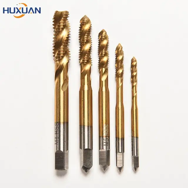 정밀 태핑을 위한 최고 품질의 티타늄 코팅 기계 나사 탭