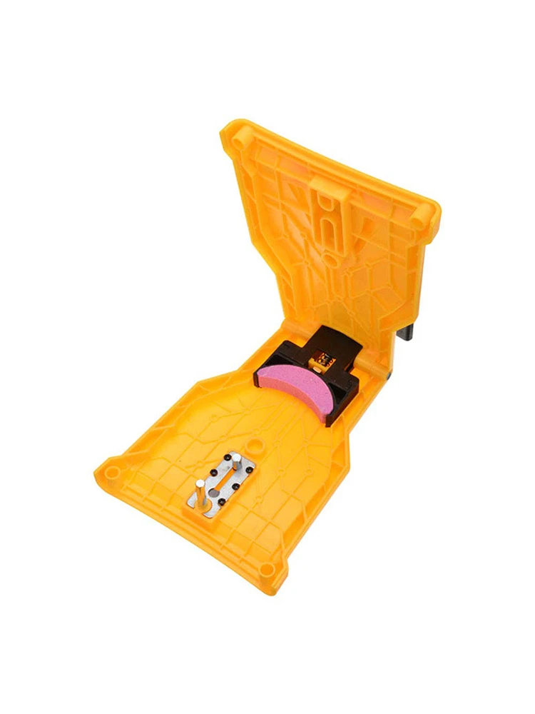 Portable Sharpen Chain Chainsaw Teeth Sharpener Saw Bar Mount Fast