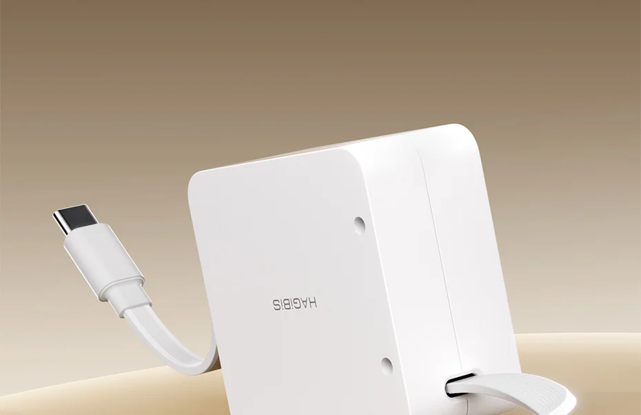 Unidirectional Retractable USB C Cable 100W Fast Charging