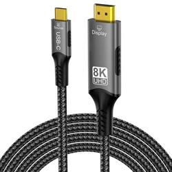 Ultra HD 4K USB-C to HDMI Adapter Cable - 3m (8k 60hz)