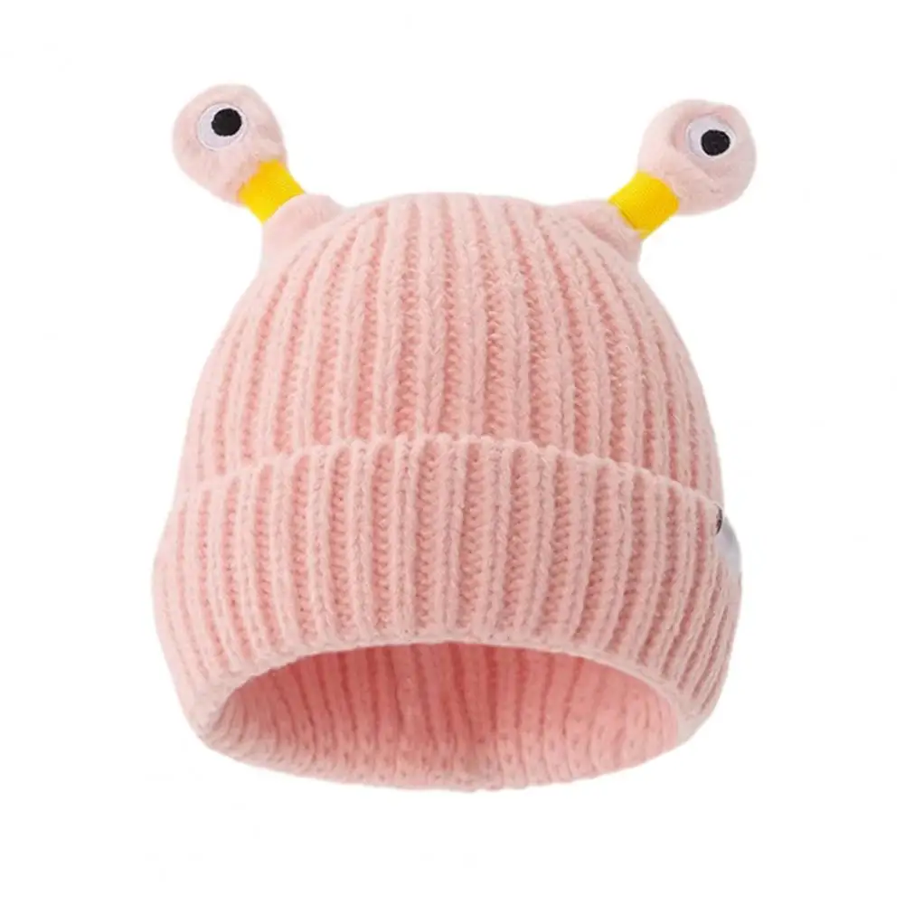 

Winter Cute Women Hat Cartoon Little Monsters Knitted Hat LED Glowing Knitted Beanie Hat Funny Woman Men Skullies Cap Beanie Hat