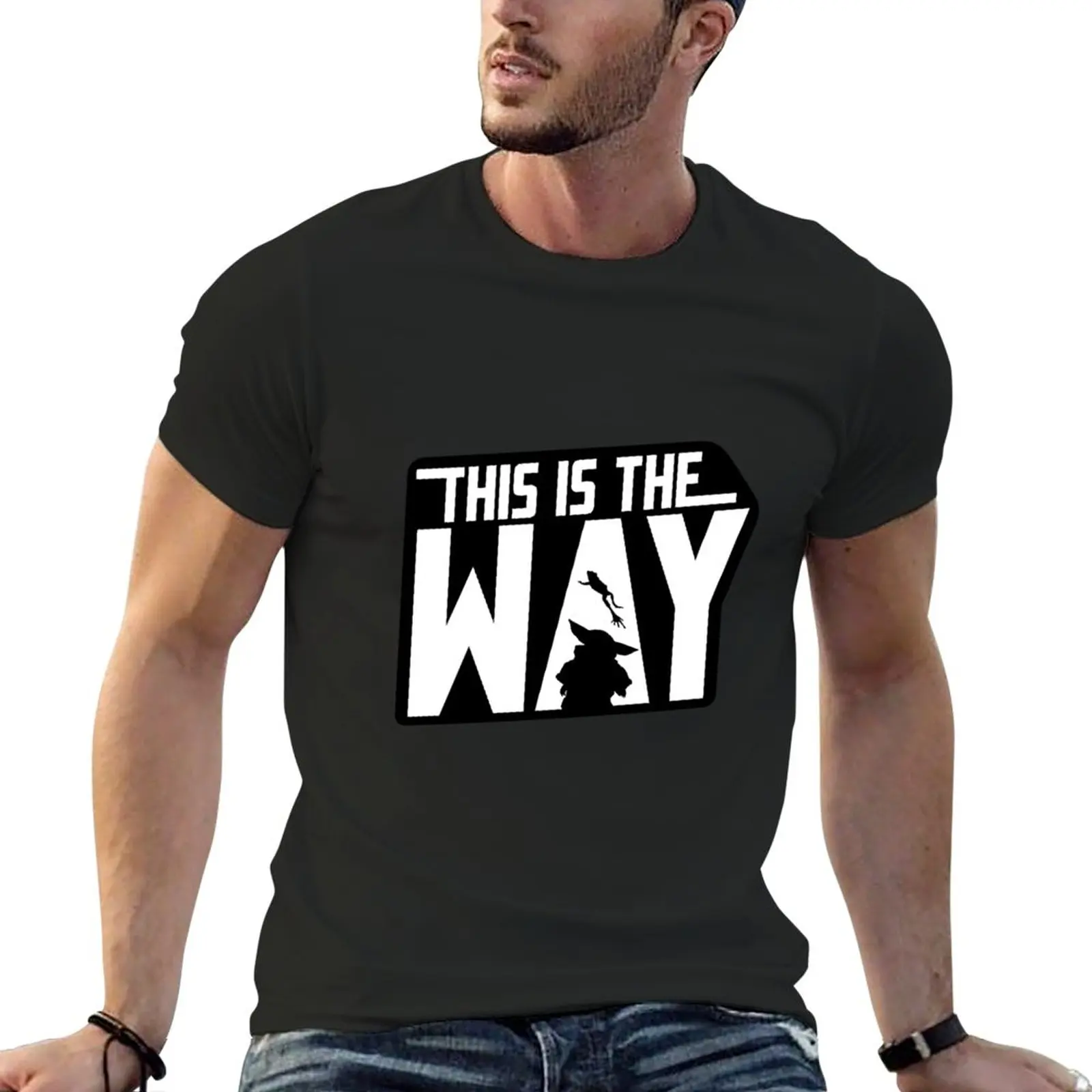 

New This is the way grogu T-Shirt custom t shirts design your own korean fashion mens graphic t-shirts pack