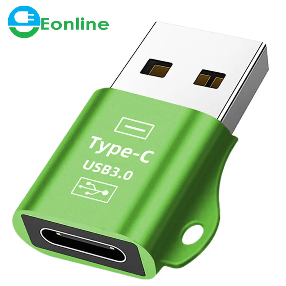 

EONLINE OEM LOGO USB Type C Adapter Male To Female USB 2.0 Converter For Samsung S9 USB-C Type-C OTG Adapter Cable For Huawei