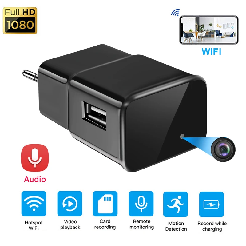 Wifi Usb Charger Hidden Camera | Spy Camera Wifi Hidden Charger - Wifi Mini  Camera - Aliexpress