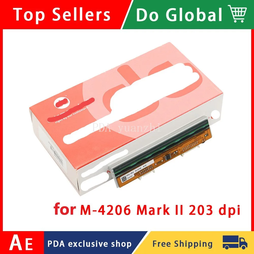 Для Datamax M-4206 Mark II 203 dpi Печатающая головка OEM thermal part P/N: PHD20-2261-01, бесплатная доставка
