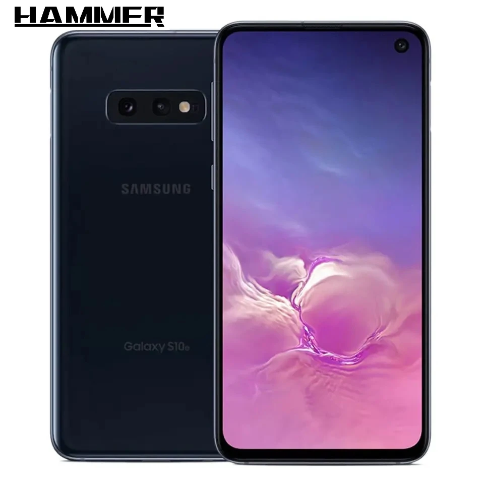 Samsung Galaxy S10E 5.8 "G970U G970U1 G970F 6Gb Ram 128Gb Rom Octa-Core Snapdragon 855 Telefono Android Sbloccato Originale