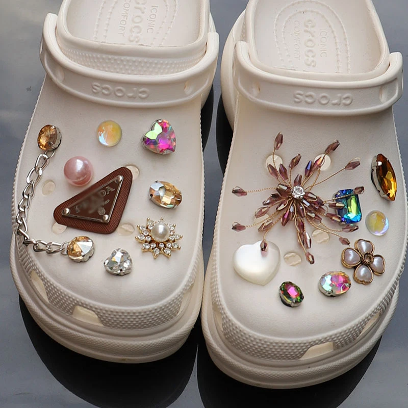 Charms Crocs Luxury Designer, Shoe Charms