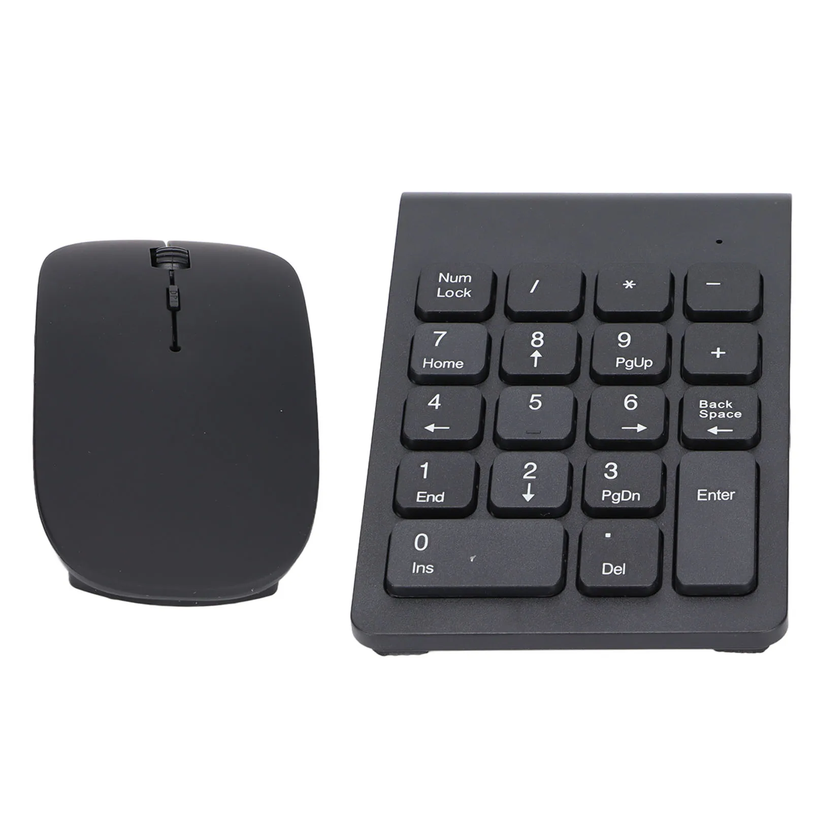 Wireless Number Pad And Mouse Combo 18 Key Usb Office Keyboard_voghion.com