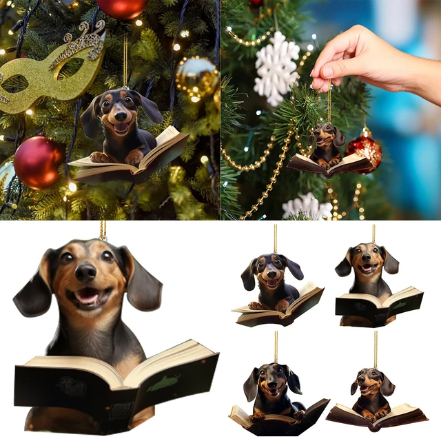 1pc Acrylic Dog Hanging Ornament Car Accessories Interior Decoration  Creative Cute Car Pendant Pendant, Save Clearance Deals