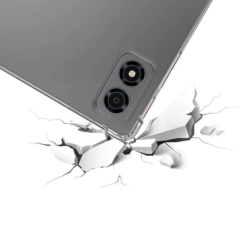 Enhanced Gaming Tablet Case with Shockproof Airbag Design - Premium Clear TPU Back Cover, 8.8