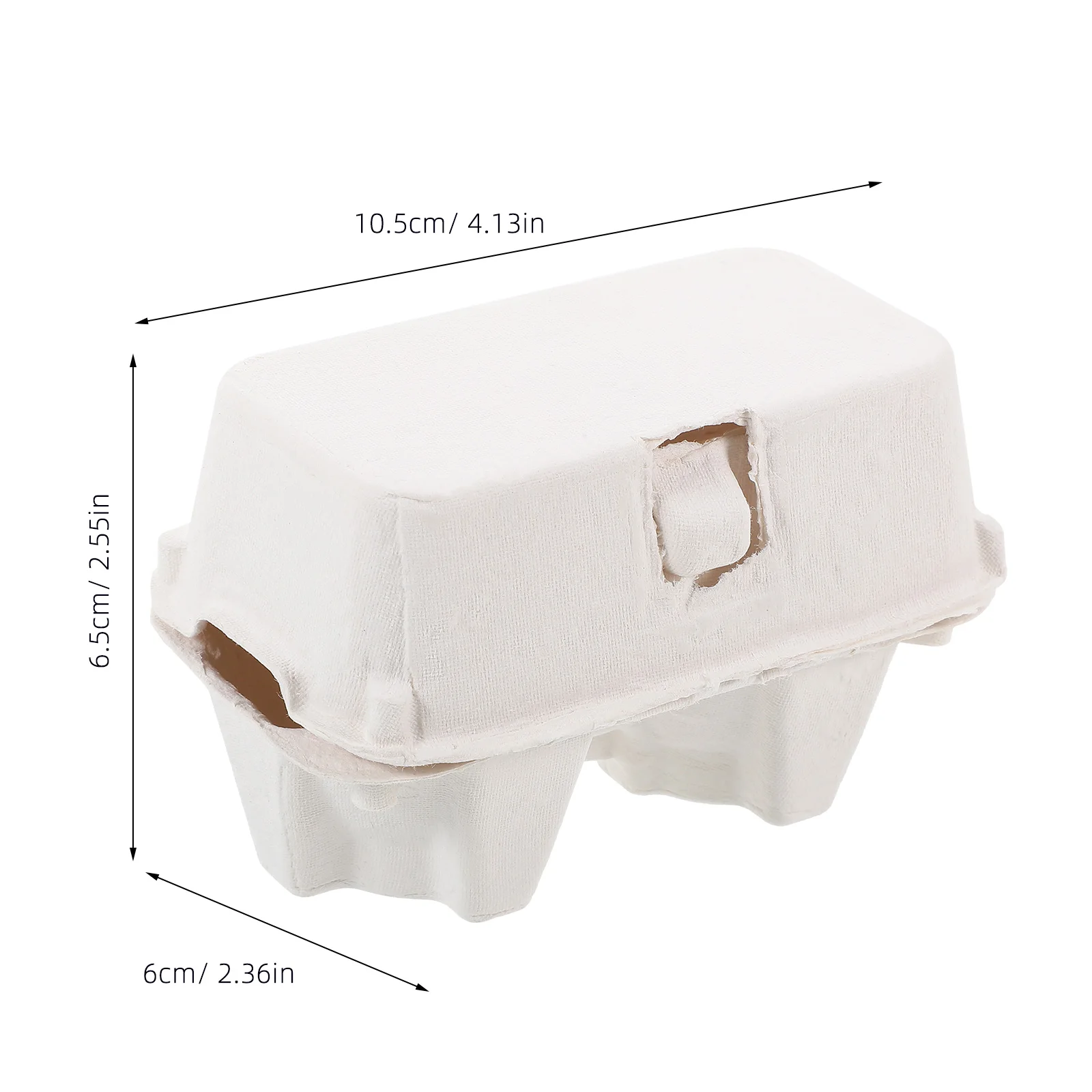 12Pcs Egg Carton Paper Pulp Container Egg Box Storage Boxes Bulk Holders Chicken
