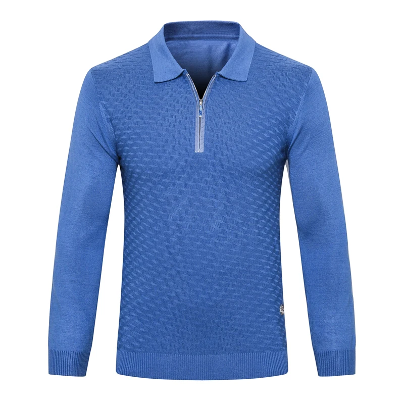 

BILLIONAIRE OECHSLI Sweater wool snake skin men's 2022 new warm straight elasticity Fashion Casual quality zipper big size M-5XL