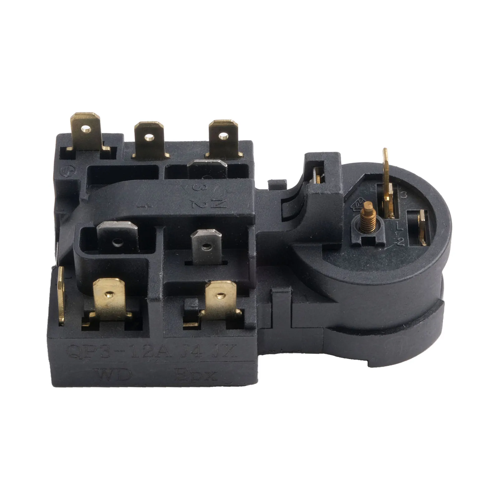 1pcs/2pcs Refrigerator Starter Compressor Overload Protector Start Relay QP3-12A ForRefrigerator Accessories