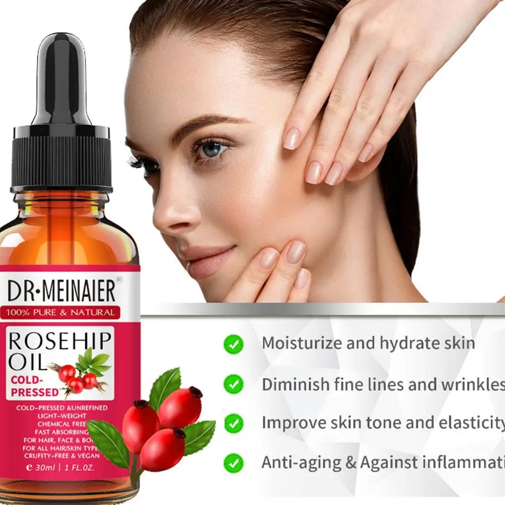 

Rosehip Essential Oil Natural Oil Face Anti Aging Wrinkle Facial Moisturizer Gua Skin Serum Care Sha Acne Scar Treatment Ma E3Y9