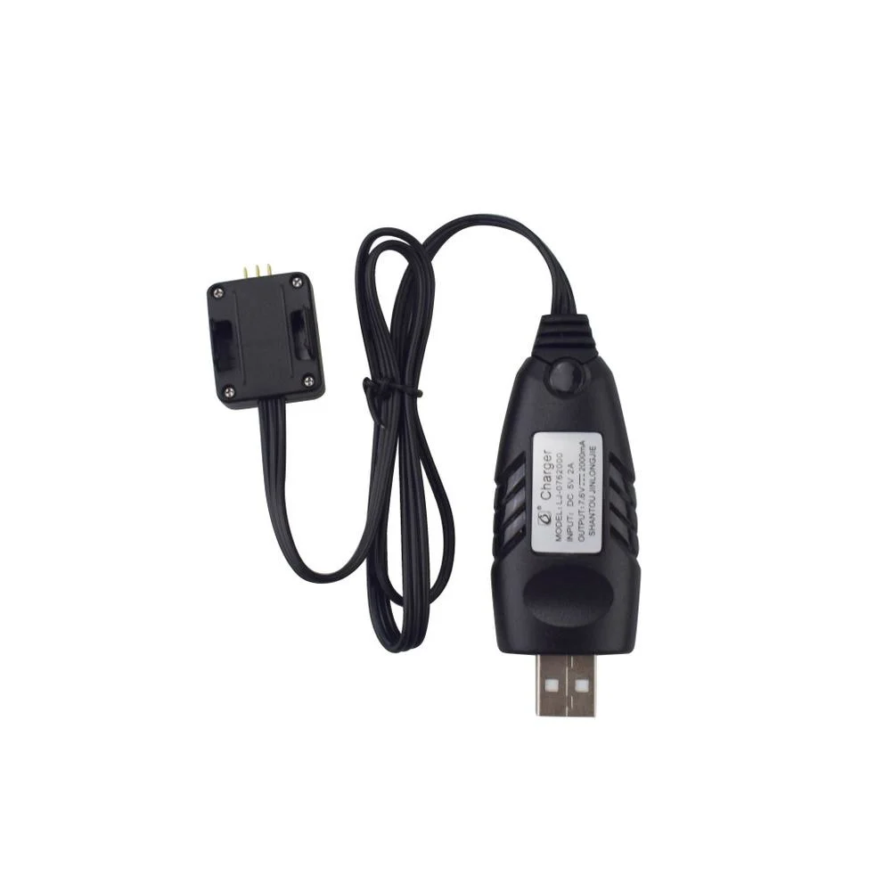 

USB зарядный кабель для HS175 D65 Syma X500 X30 Z6 воздушный складной Квадрокоптер Запчасти для радиоуправляемого дрона зарядное устройство для литиевой батареи