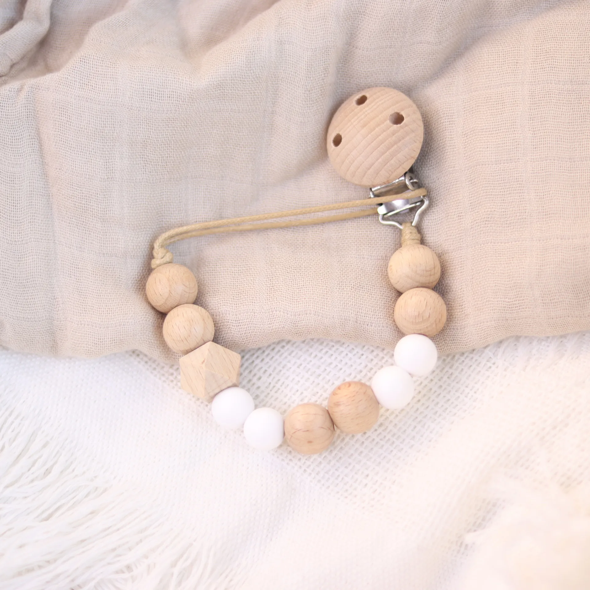 Baby Pacifier Chain BPA-Free Dummy Leash for Babies, Anti-Lost Soother Accessory