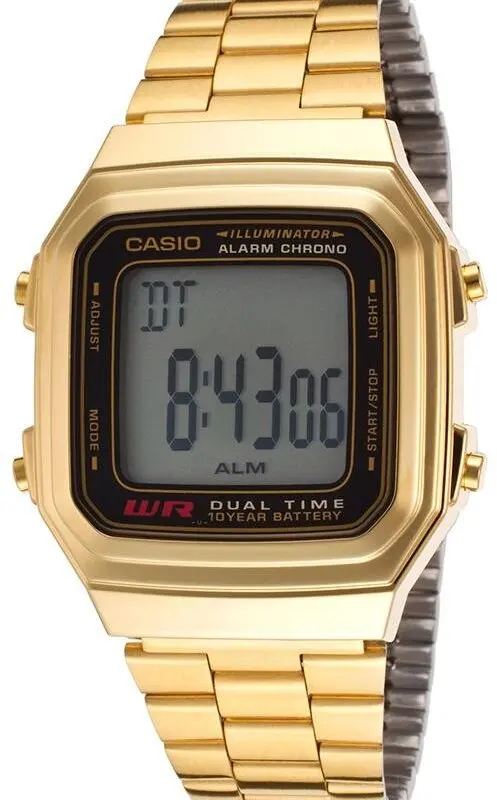 Японские наручные часы Casio Vintage A178WGA-1A |