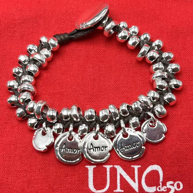 

Новинка 2023, самый продаваемый роскошный изысканный браслет unode 50 в Европе и Америке, Женская романтическая Подарочная сумка для ювелирных изделий