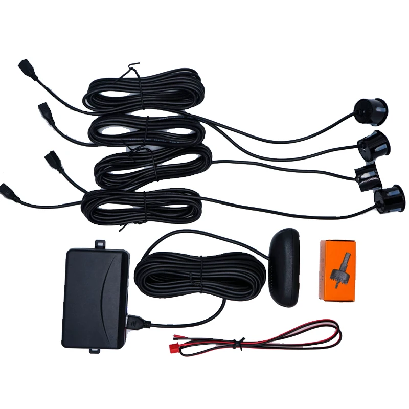 Multiple Radar Car Parktronic LED Parking Sensor Kit Radar Backlight Display Bac